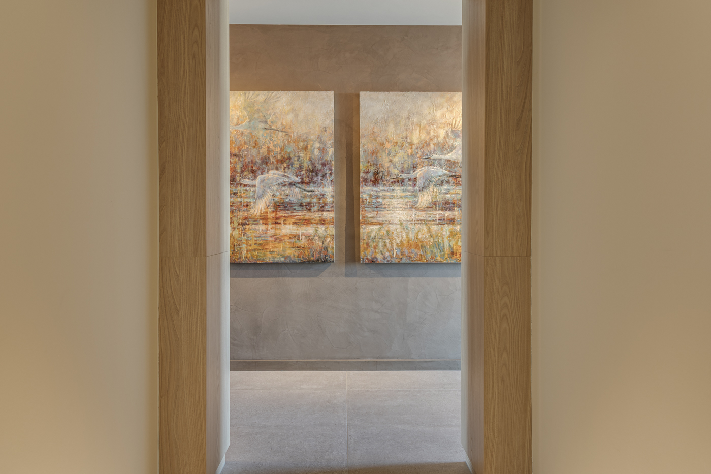 Wildenberg interieurarchitectuur interieurarchitect interiorarchitect hal ontwerp exclusief hal Kerastone Stucatelier Decolegno